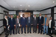 محافظ الفيوم ووفد جمعية الاورمان