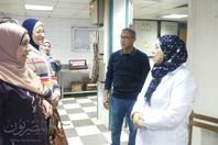 لجنة من الصحة ترصد مخالفات بمستشفى كفرالزيات العام