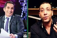 باسم يوسف وخالد صلاح