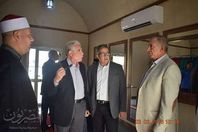 صور تفقد وزير.  الاثار