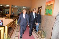 وزير التعليم العالى يصل المنيا