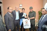 أدهم قدري خلال تكريمه