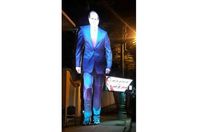 تمثال السيسى بالمنيا