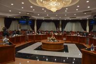 الجندى مع محافظى  شما ل  الصعيد