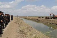 جانب من حملة إزالة التعديات ببورسعيد