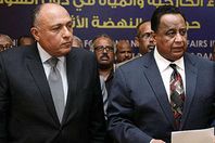 سامح شكرى وإبراهيم الغندور