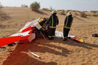 تحطم طائرة شراعية بالسعودية