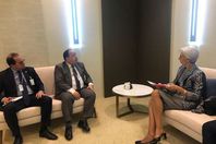 لاجارد  ووزير المالية