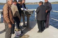 مسح كامل للنهر بسوهاج وأسيوط للتأكد من انتهاء بقعة الزيت