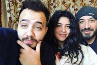 مجدي الهواري وأبناؤه من غادة عادل