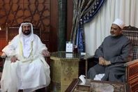 شيخ الأزهر وحاكم الشارقة