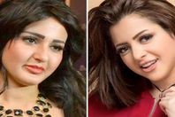 الفنانتان مني فاروق وشيماء الحاج