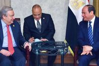 السيسي وسكريتر عام الأمم المتحدة