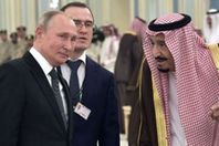 العاهل السعودي والرئيس الروسي