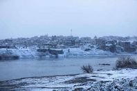 الثلوج تغطي العراق