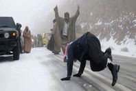 ثلوج في السعودية