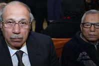 حبيب العادلي في عزاء مبارك