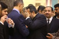 مجدي عبدالغني في عزاء مبارك