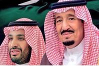 الملك سلمان وولي العهد