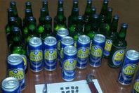 ضبط 1200 زجاجة بيرة بمقهى غير مرخص بالقليوبية