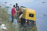 غرق سائق توك توك في ترعة جنوب الأقصر