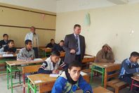 وكيل تعليم الفيوم يتفقد امتحانات الشهادة الإعدادية