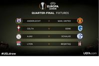 قرعة دور الـ8 من بطولة الدوري الأوروبي