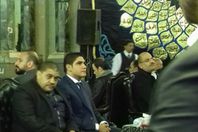 " أبو هشيمة" في عزاء والد خالد سليم

