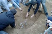 نبش قبر ميت فى بنى سويف 20/3/2017