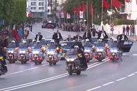 موكب العاهلين المغربي والأردني