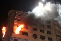 حريق بشقة سكنية