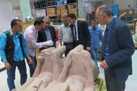 ترميم 11 قطعة أثرية من اكتشافات المطرية