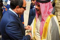 ملك البحرين مع الرئيس السيسي
