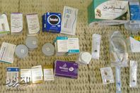 جانب من الادوية المضبوطة