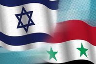 علم إسرائيل وسوريا