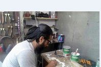 أعمال فنية من الخردة