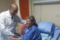 صور السائحة داخل المسشفى