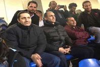 جمال وعلاء مبارك في إحدى الناسبات الرياضية