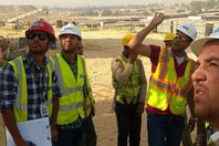 ثلث شباب «ميت الديبة» يعملون "فنى سقالات"