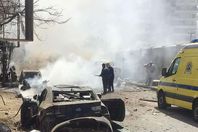 آثار الانفجار