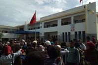 وقفة احتجاجية للتنديد بتصرفات مدير المدرسة