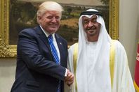 بن زايد وترامب