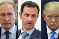 ترامب والأسد وبوتين