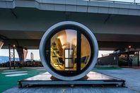 منازل الانابيب الأسمنتية