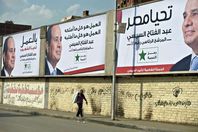 لافتات تأييد السيسي