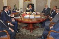 عبد الغفار مع الوفد الاردنى