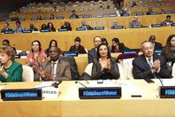 مايا مرسى فى اعمال الدورة63