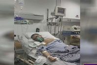 مريض داخل إحدى مستشفيات الجيزة