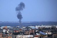 اللقطات الأولى للقصف الإسرائيلي على غزة