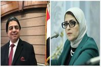 وزيرة الصحة وعميد معهد القلب